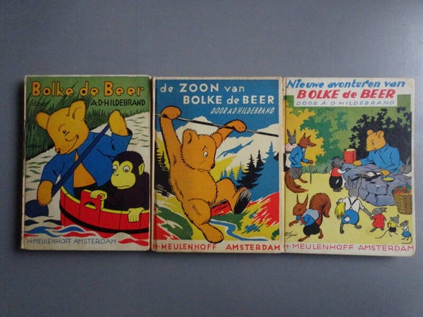 JBJM - Het complete boek van Bolke de Beer - 3 delen in schuifdoos