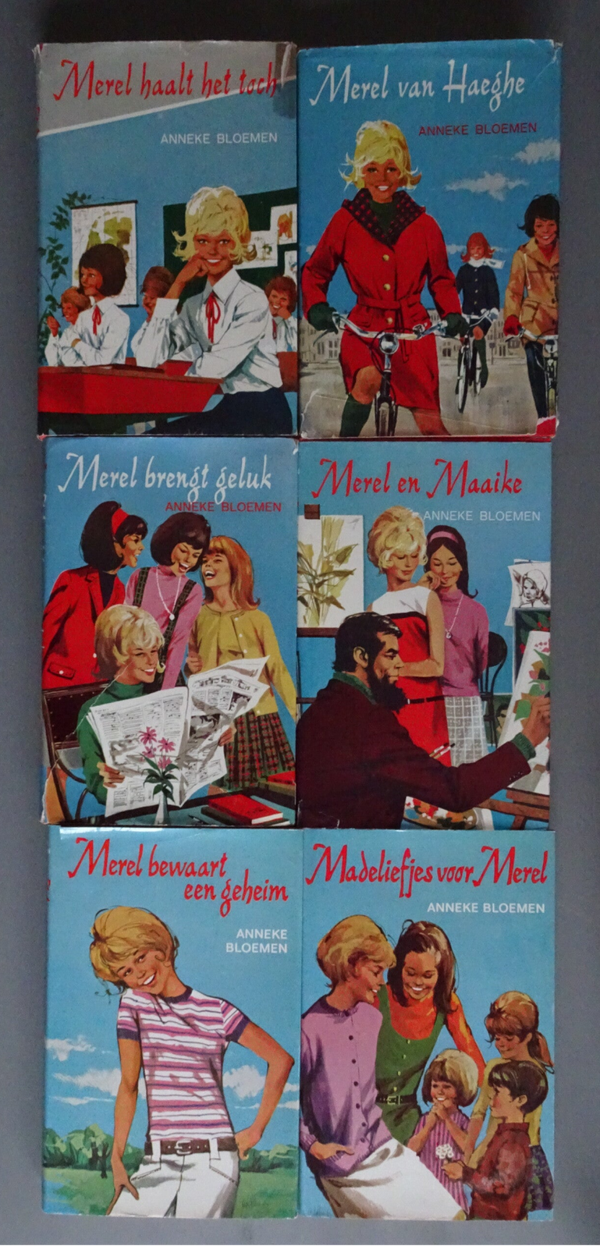 Merel serie compleet - gebonden - 6 delen
