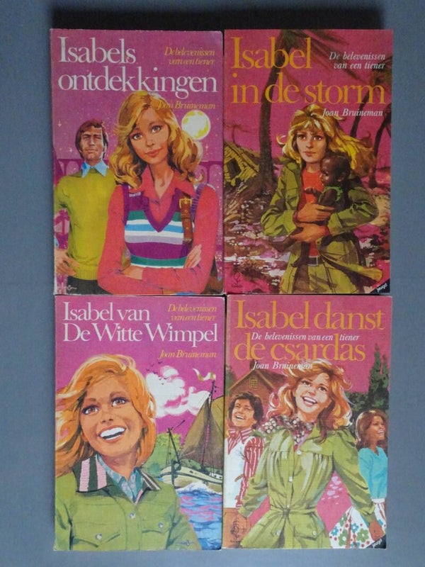 JBM - Isabel serie - compleet 4 delen pocket