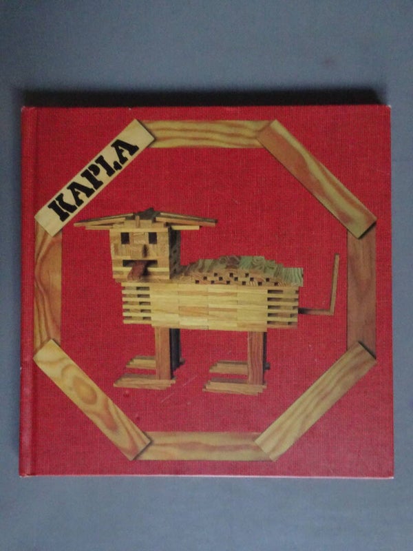 KIN - KAPLA, Boek Nr. 1 Rood: Dieren En Verschillende Constructies