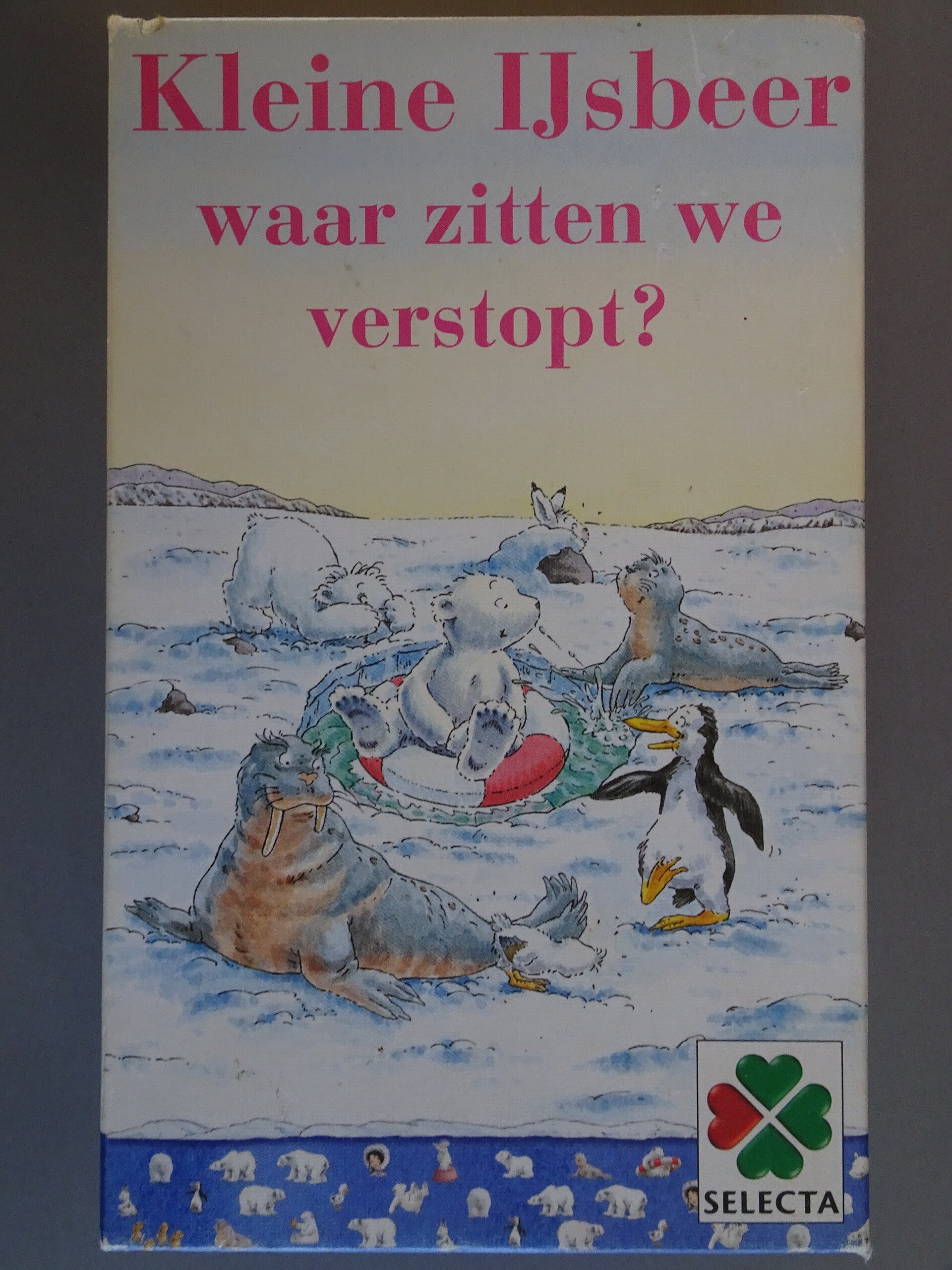 Kleine Ijsbeer, waar zitten we verstopt?
