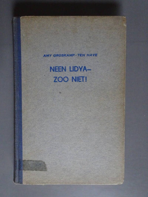 JBM - Neen Lydia - zoo niet