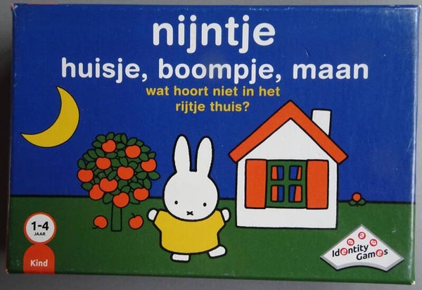 Nijntje spel - Huisje Boompje Maan