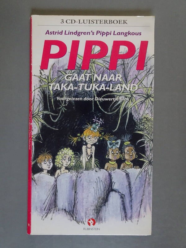 KIN - Pippi gaat naar Taka-Tuka land 3 CD luisterboek