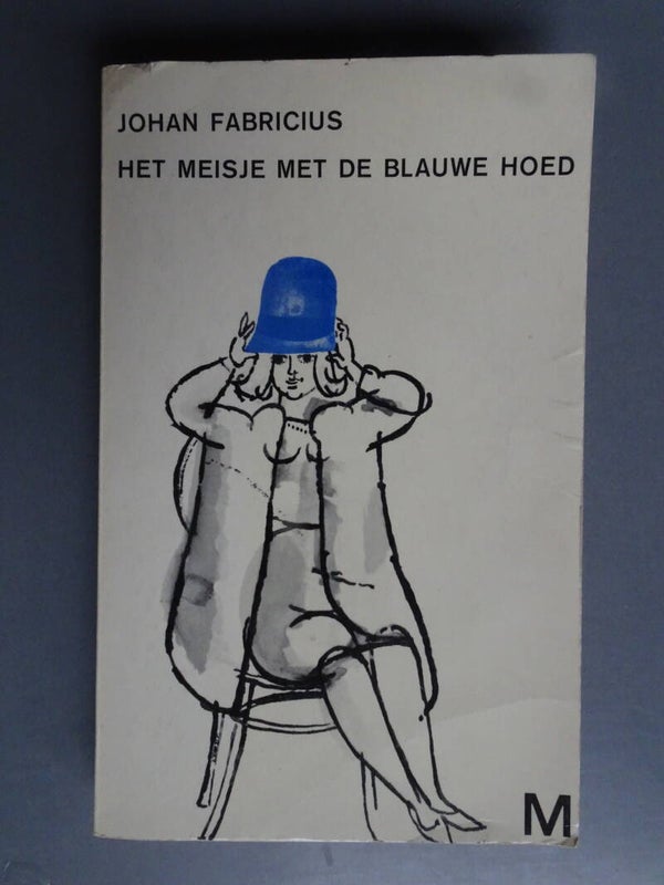 M0000 -41 Het meisje met de blauwe hoed