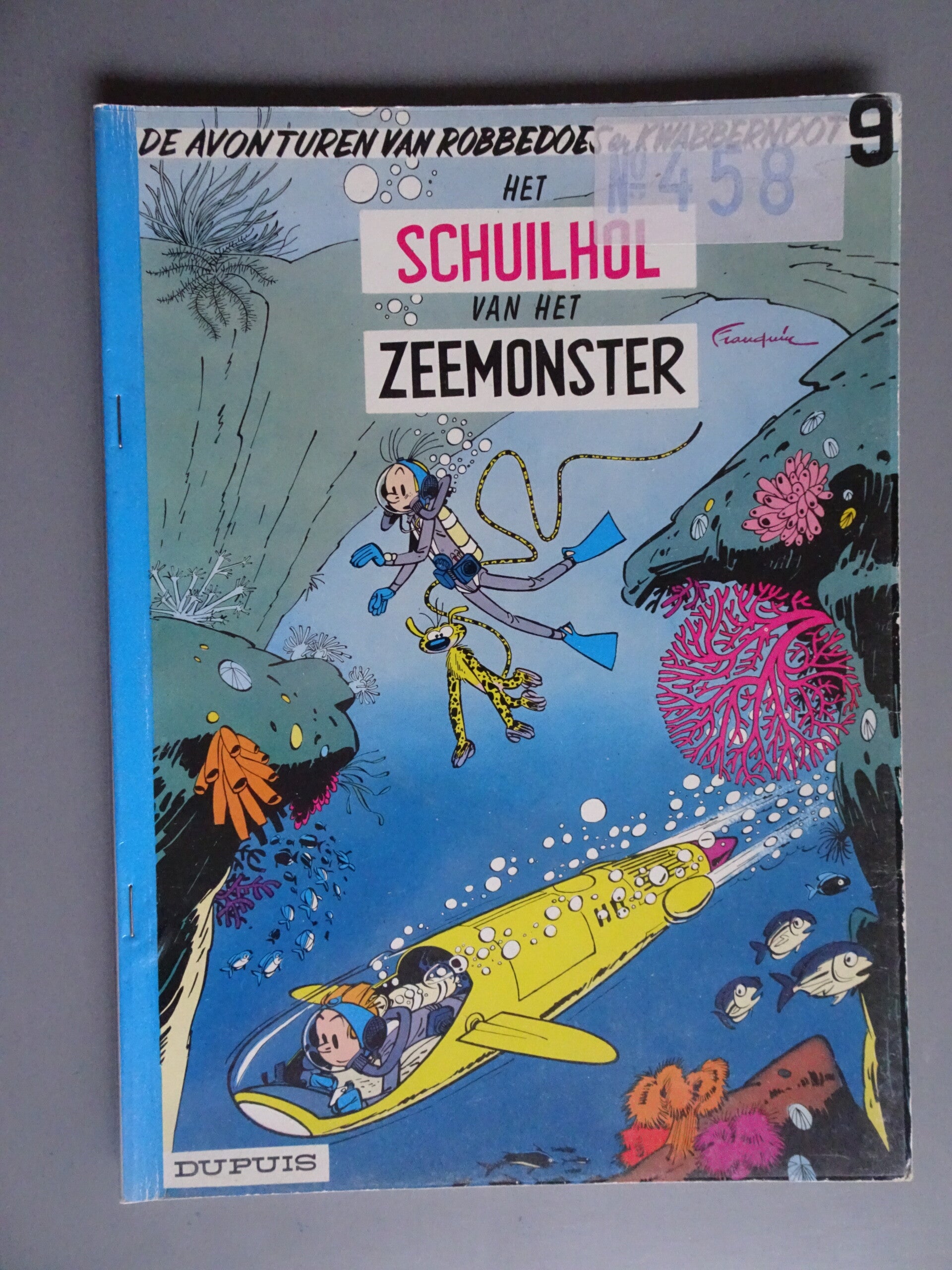 STRIPS De avonturen van Robbedoes en Kwabbernoot 9