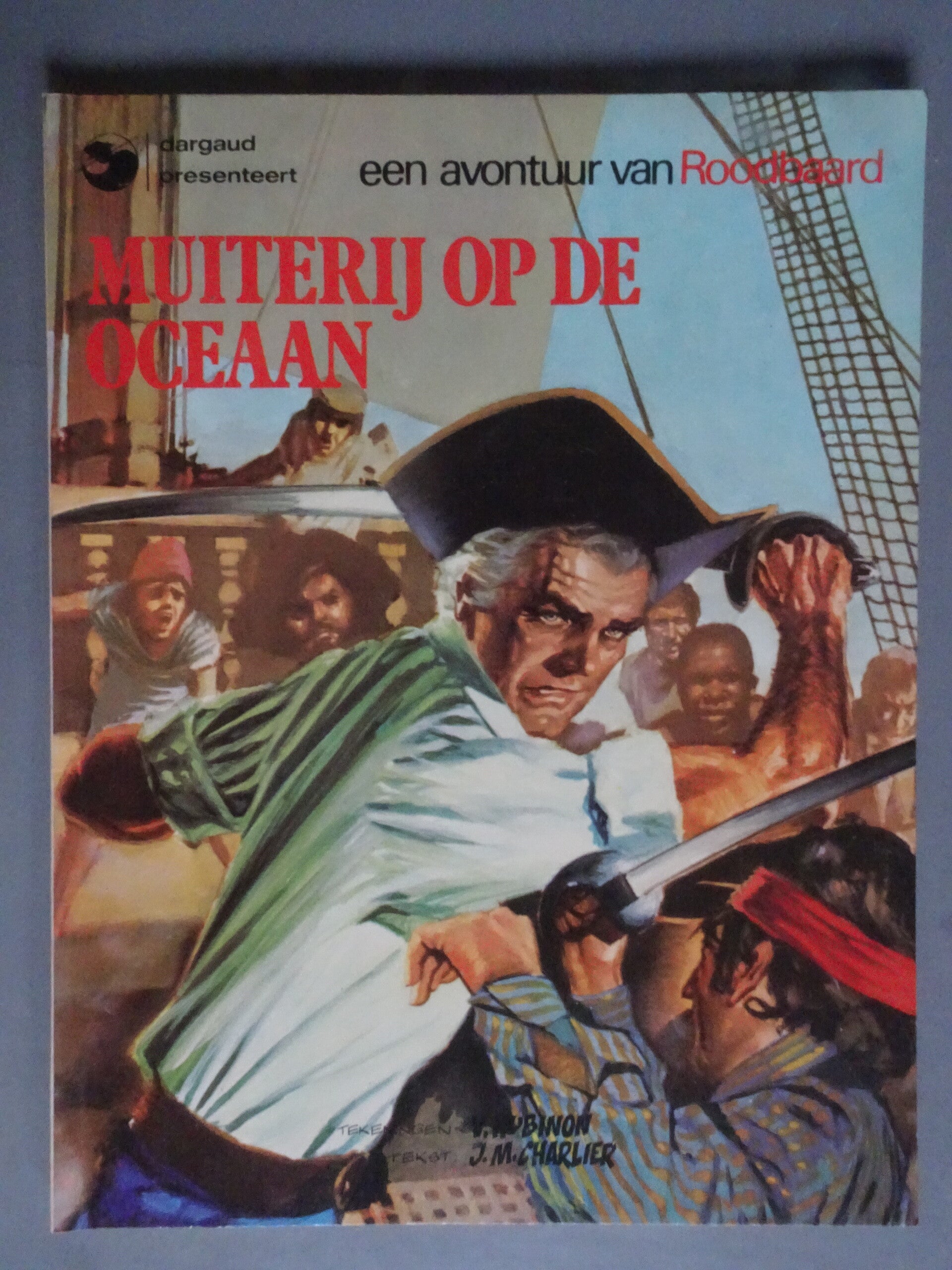 STRIPS - Roodbaard 4 Muiterij op de oceaan