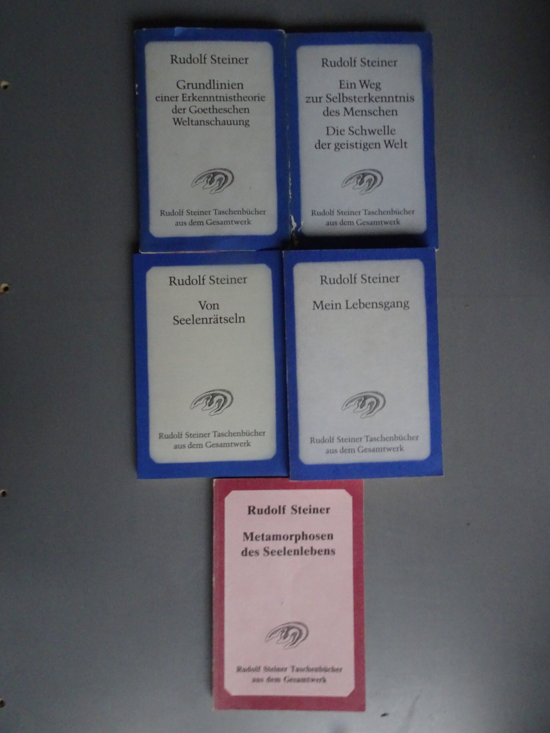 SPI - Rudolf Steiner Taschenbücher aus dem Gesamtwerk - 5 delen