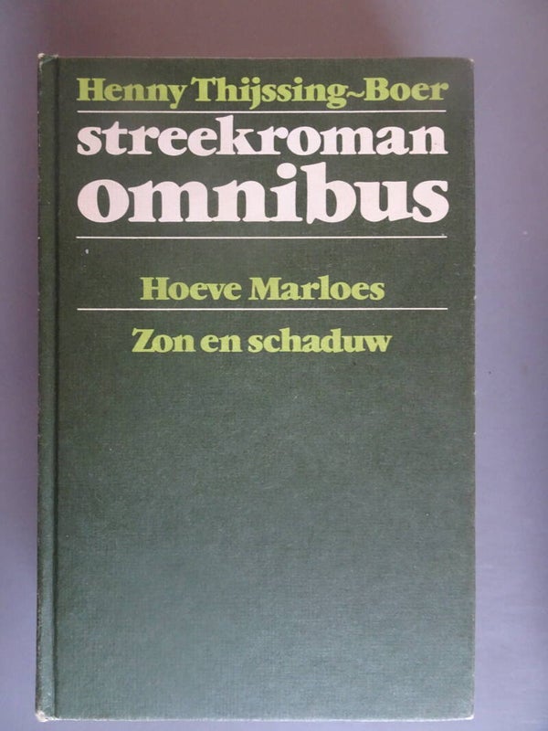 ROM - Streekroman omnibus Hoeve Marloes