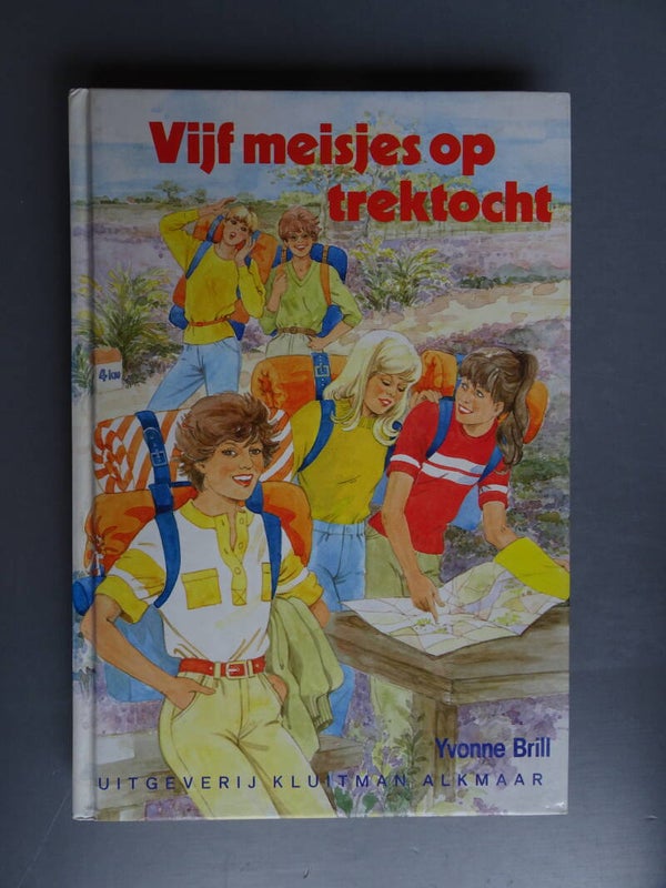 Vijf meisjes op trektocht