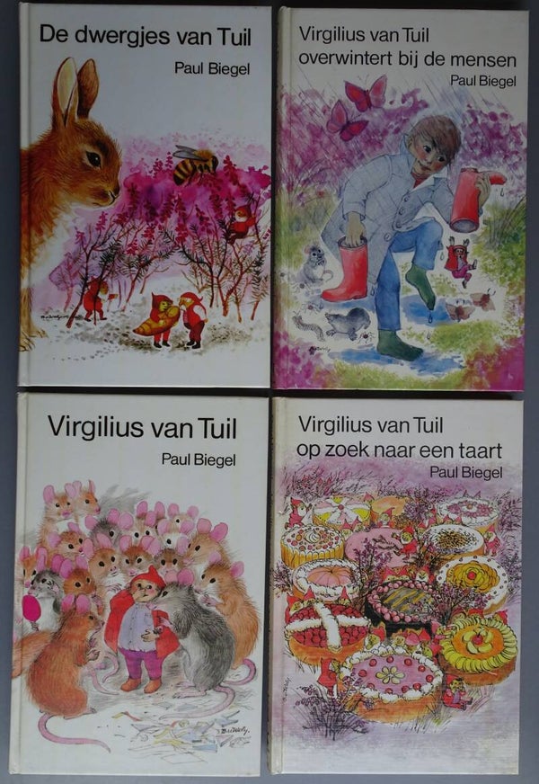 Virgilius van Tuil serie - 4 delen