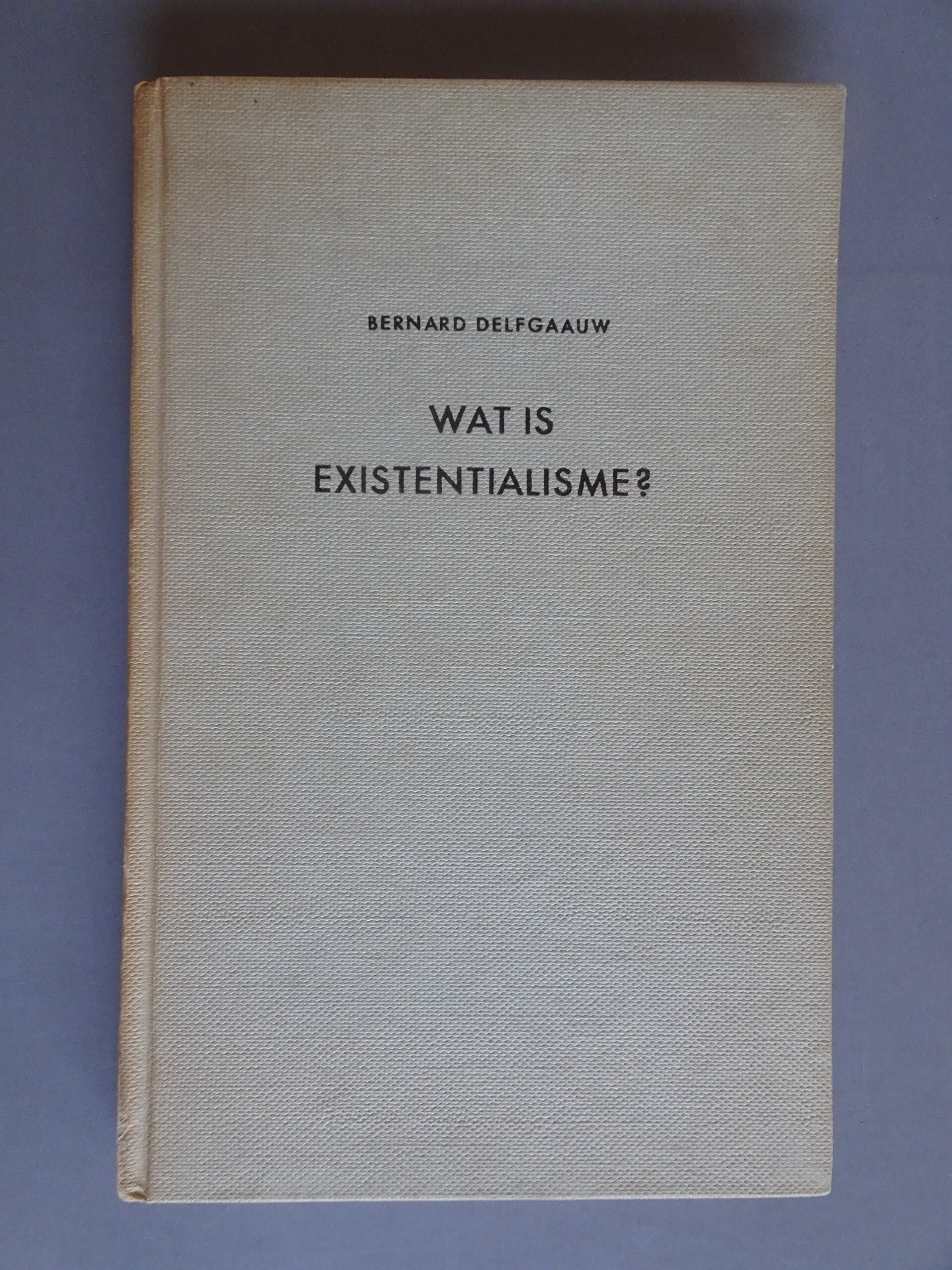 SPI - Wat is existentialisme?