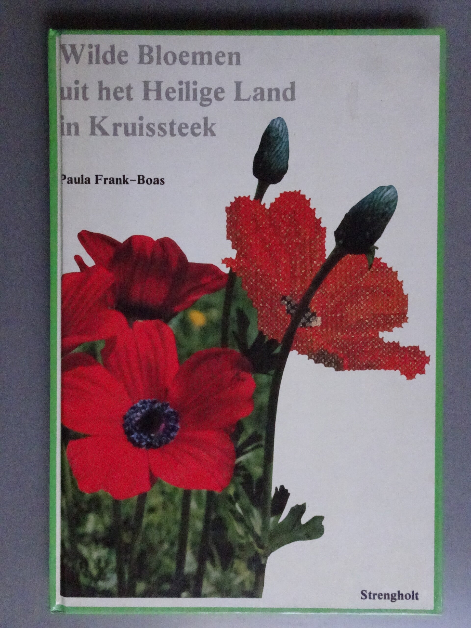 EON - Wilde bloemen uit het Heilige Land in kruissteek