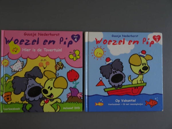 Woezel en Pip en de Tovertuin & Woezel en Pip op vakantie.