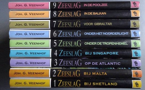 KIN - Zeeslag serie deel 1  t/m 9