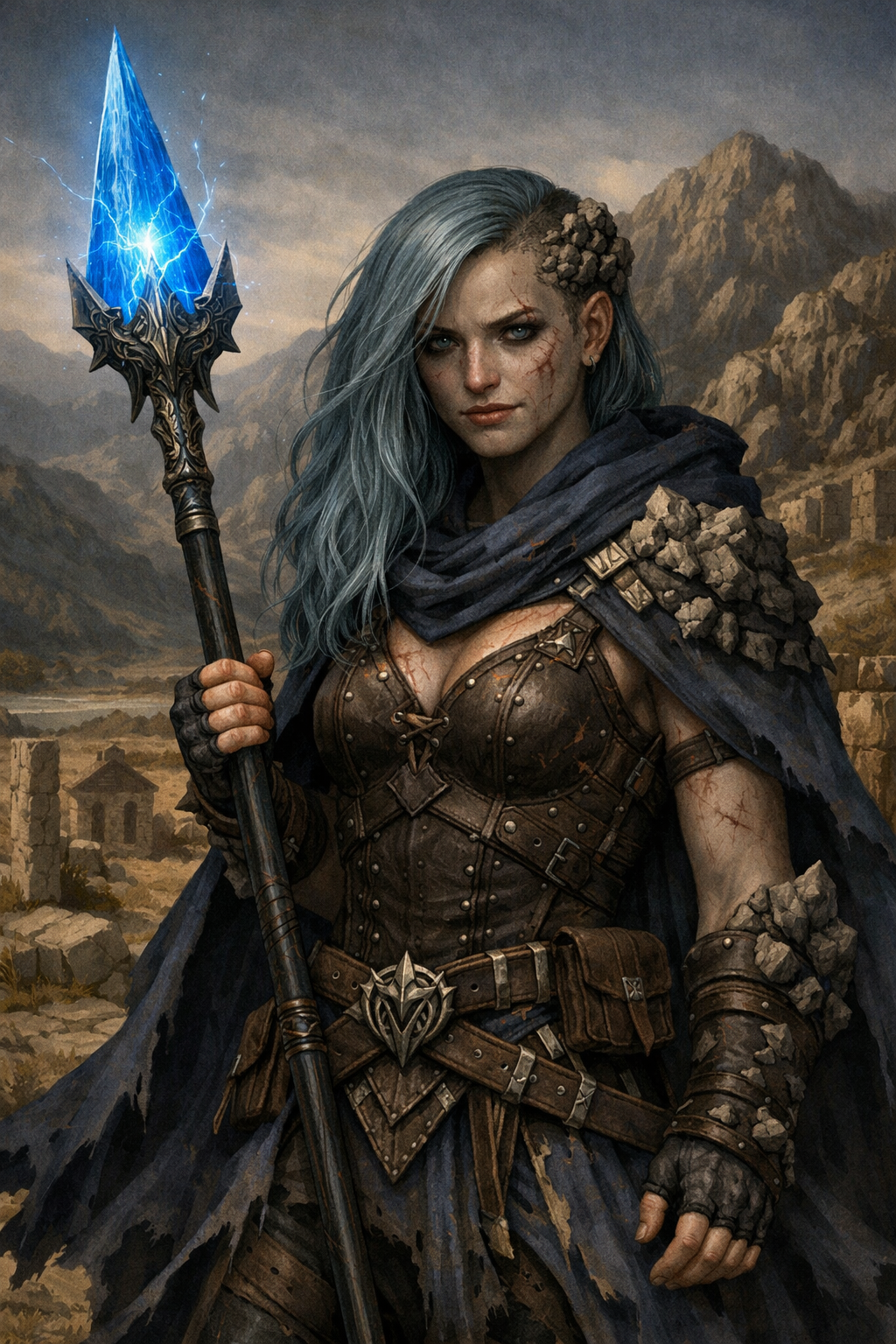 Character teaser for Heavenly Places Book 4: Diaspora