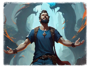 AI version of a Game Master controlling the game world