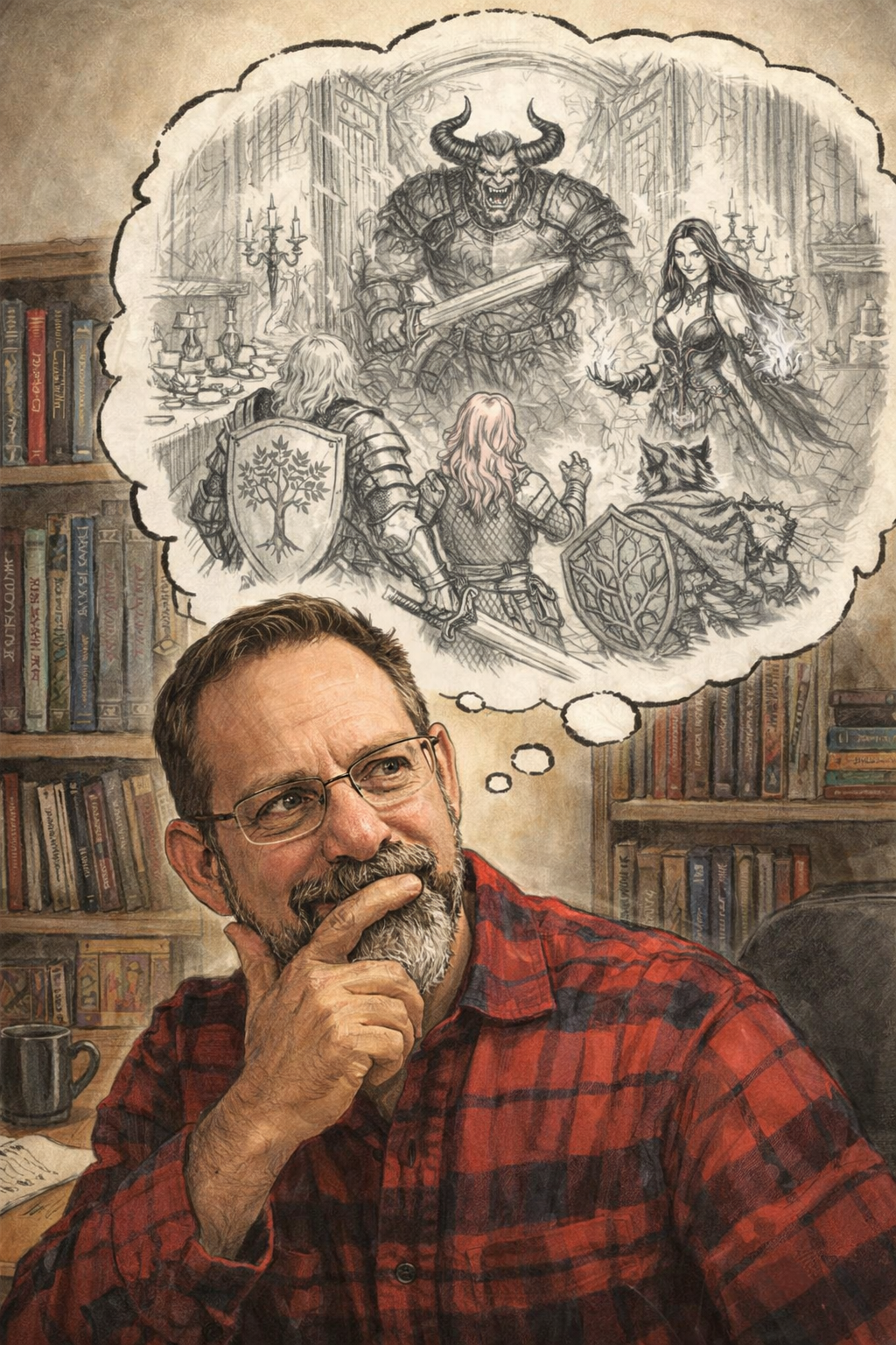 The Author Imagining the story
