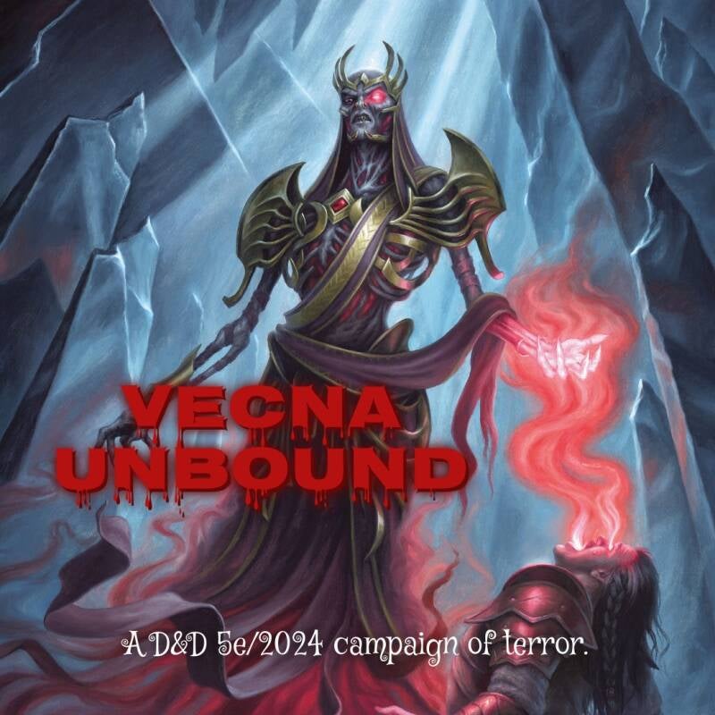 Vecna Unbound D&D 5e/2024 Campaign Poster