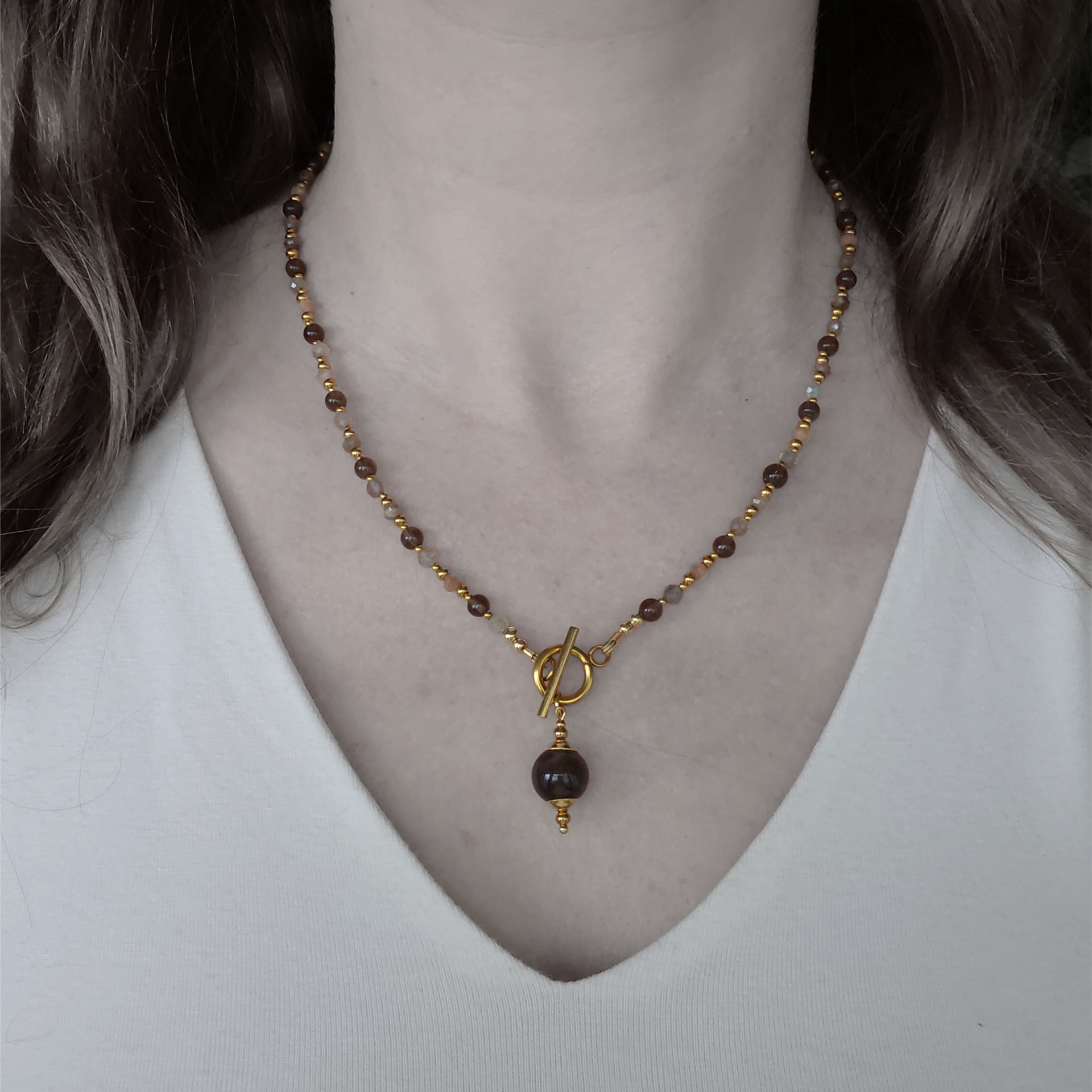 Moon Shadow ketting | 50cm