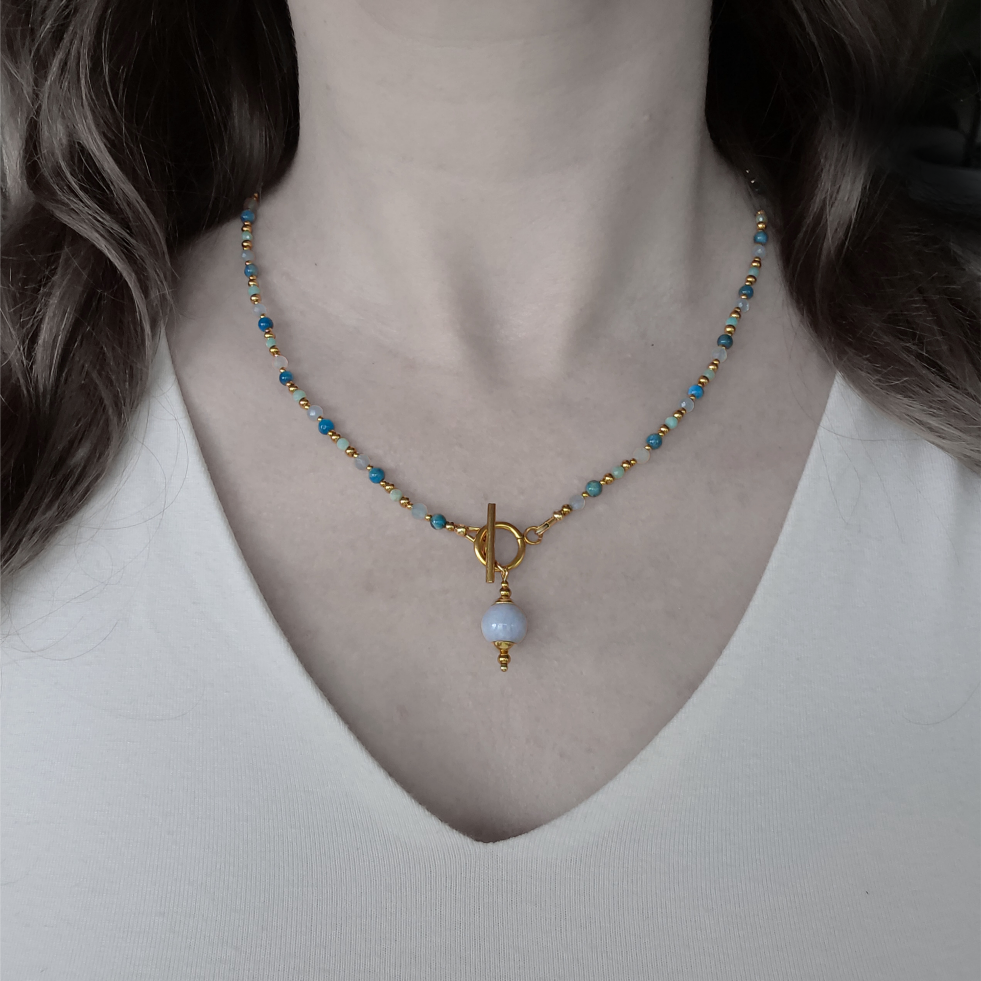 Ocean Glow ketting | 50cm
