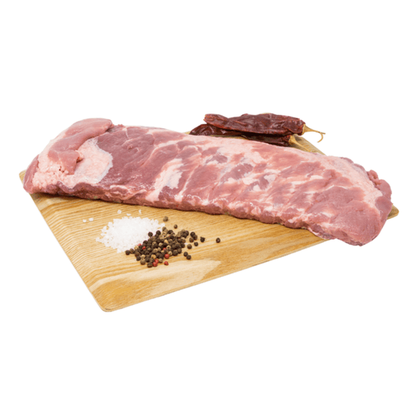 TIRA DE COSTILLA DE CERDO AL AJILLO KG