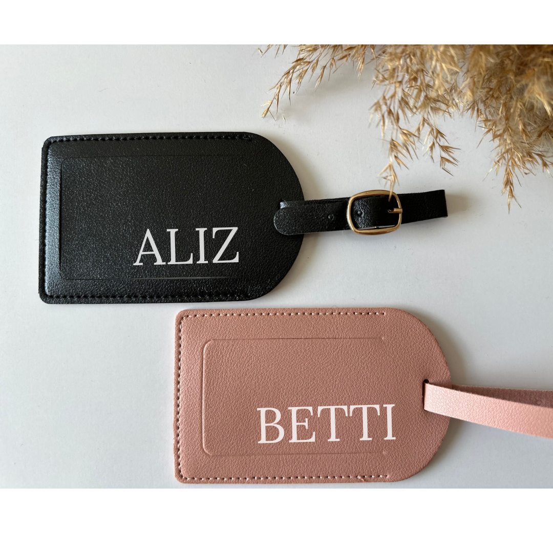 personalisierte Kofferanhänger