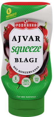 Ajvar Squeeze mild 310g - Podravka