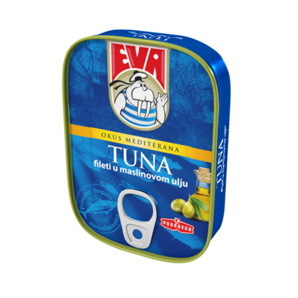 EVA Thunfischfilets in Olivenöl - Tuna fileti u maslinovom ulju 100 g
