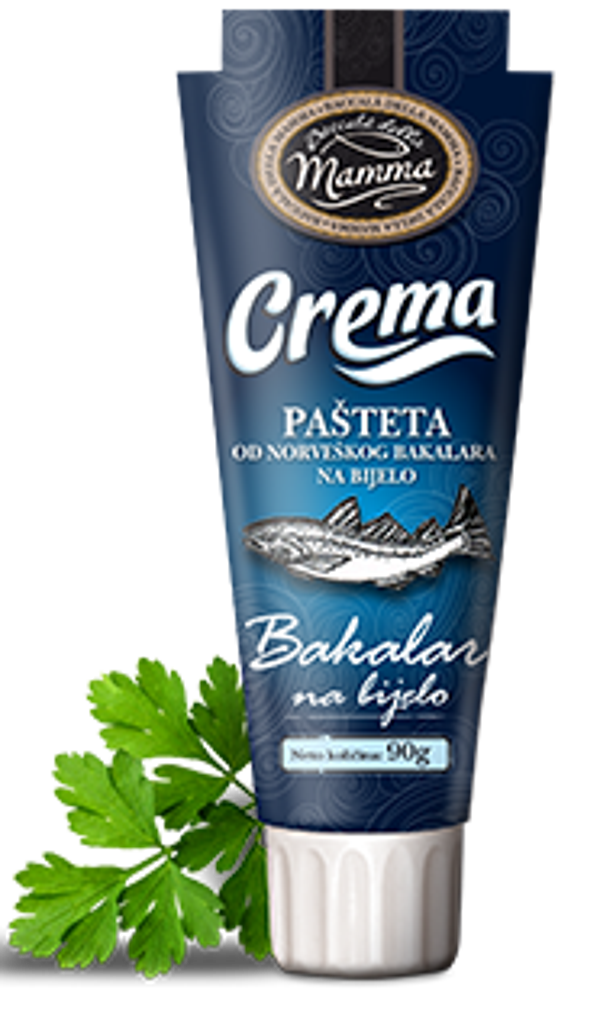 Crema Bakalar na bijelo - Kabeljaupastete 100g