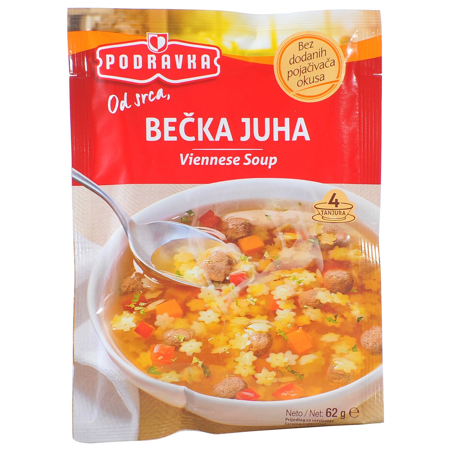 Podravka Wiener Suppe 62 g - Becka juha