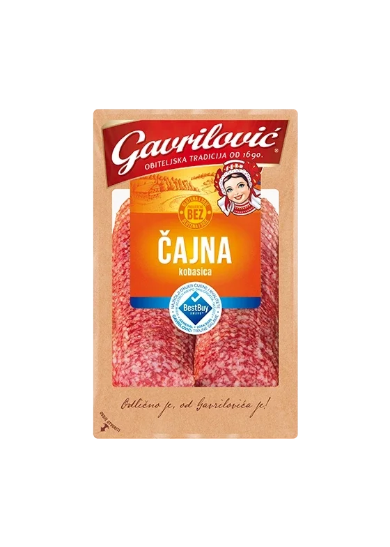 Gavrilovic Teewurstaufschnitt 80 g