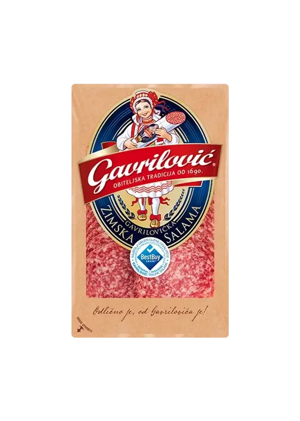 Gavrilovic Wintersalamischeiben 80 g