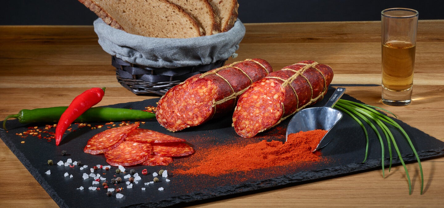 DOMAĆI TANKI KULEN / scharfe Edelrohwurst cca 450g