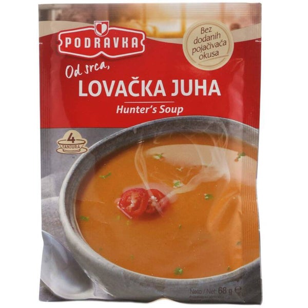 Podravka Jagdsuppe 60 g -Lovacka juha  - 68g