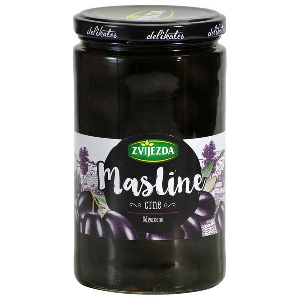 Zvijezda Schwarze Oliven 350 g - Masline crne