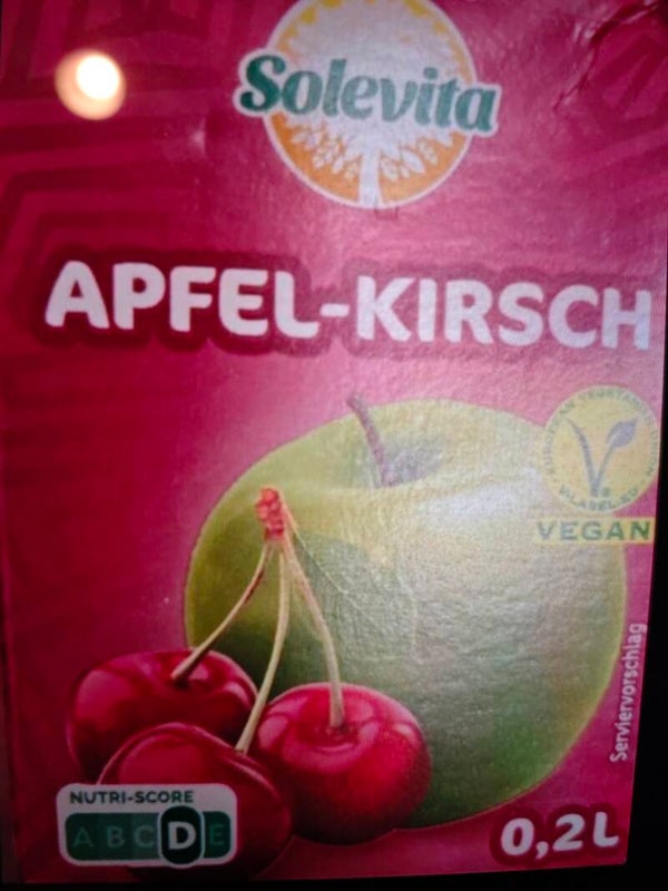 Durstlöscher Apfel-Kirsch