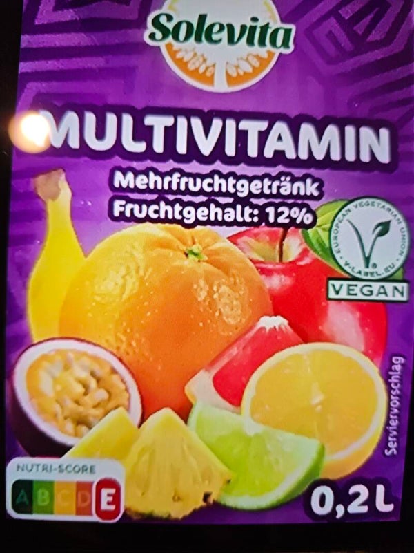 Durstlöscher multivitamin