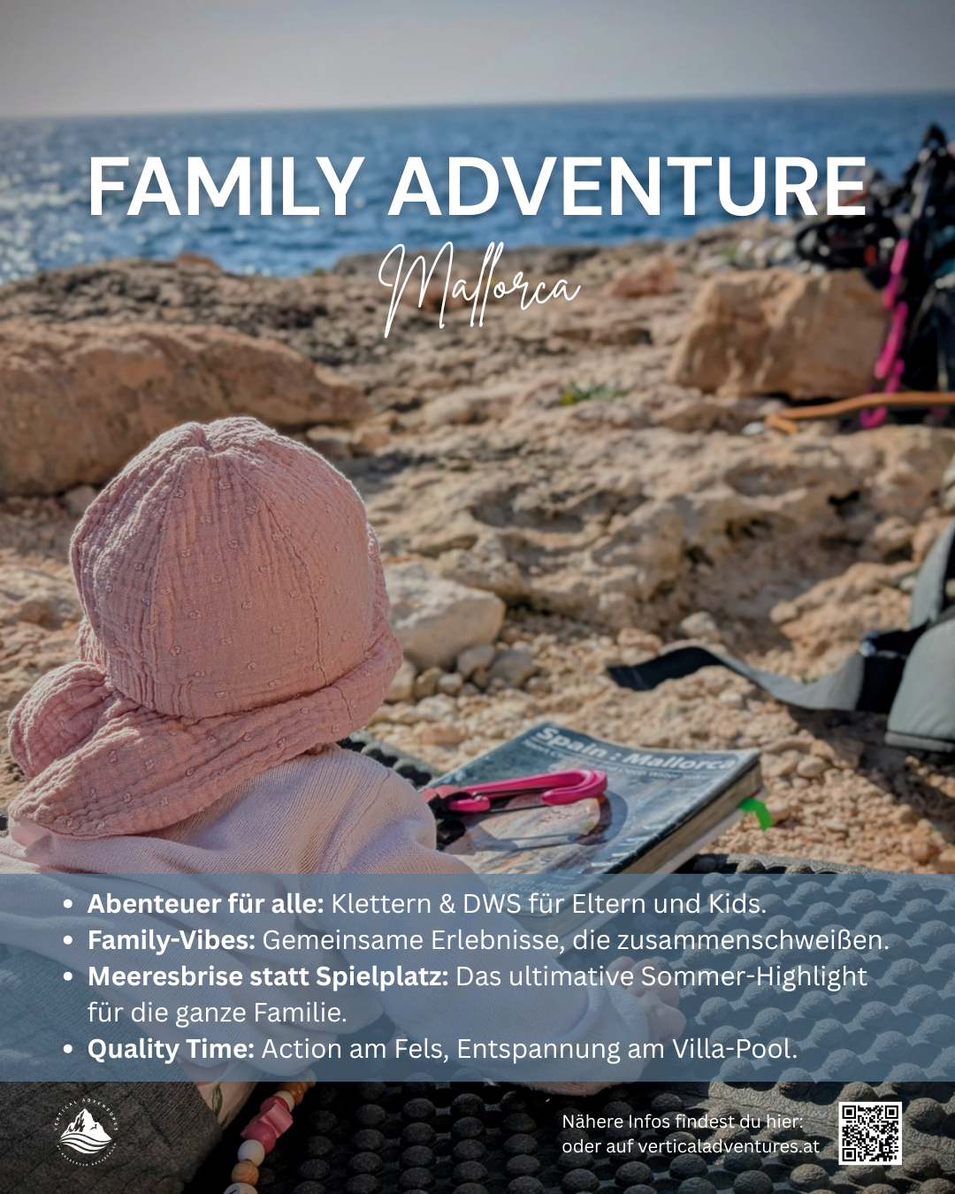 Woche 4 | 08.08. – 15.08.2026 Mallorca Family-Climb: Abenteuer & Quality Time für Groß und Klein