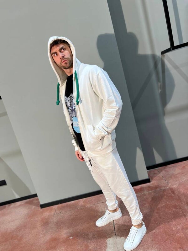 PANTALONE LACCIO CON FIRMA