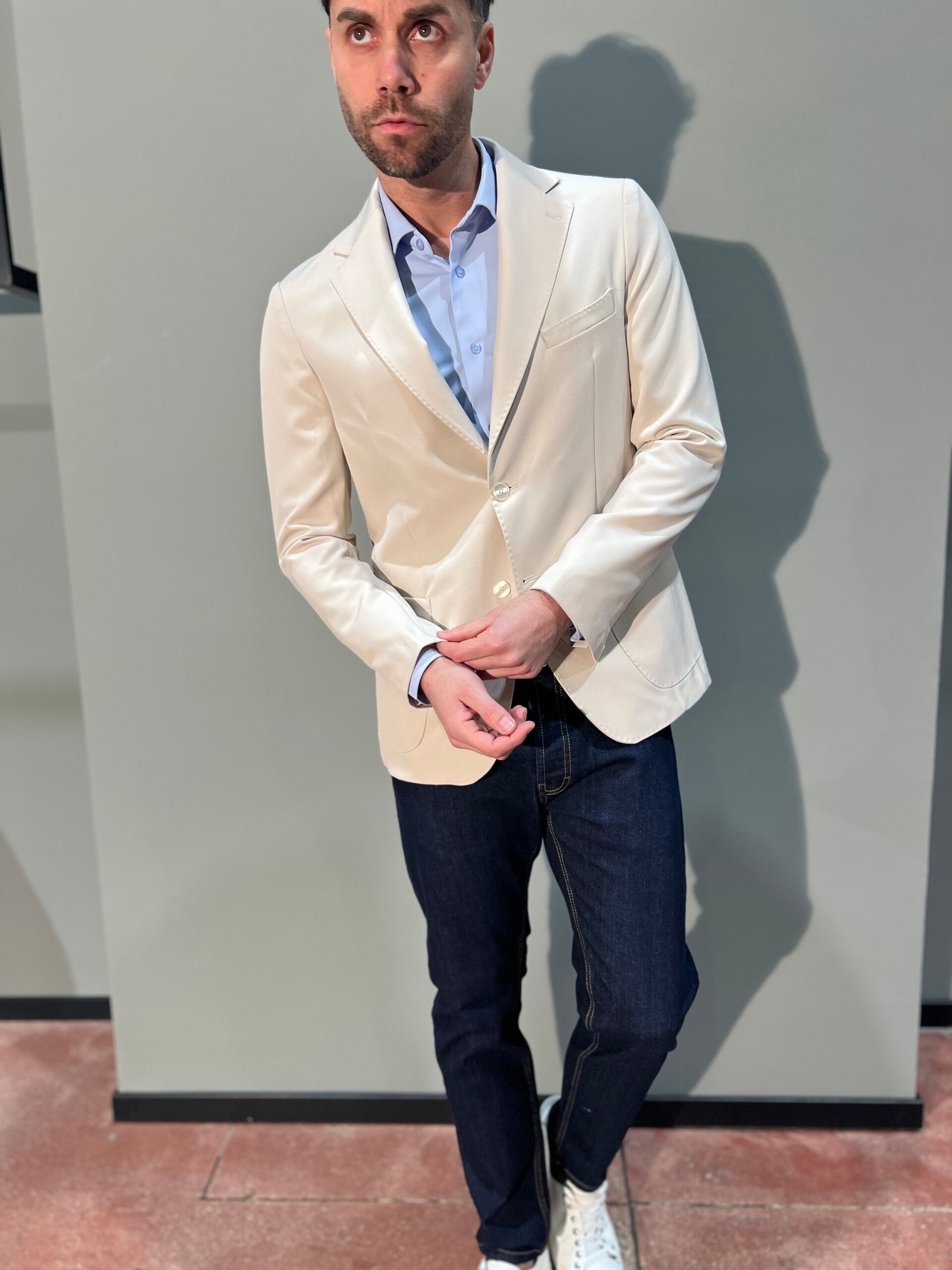 GIACCA DESTRUTTURATA STRECH