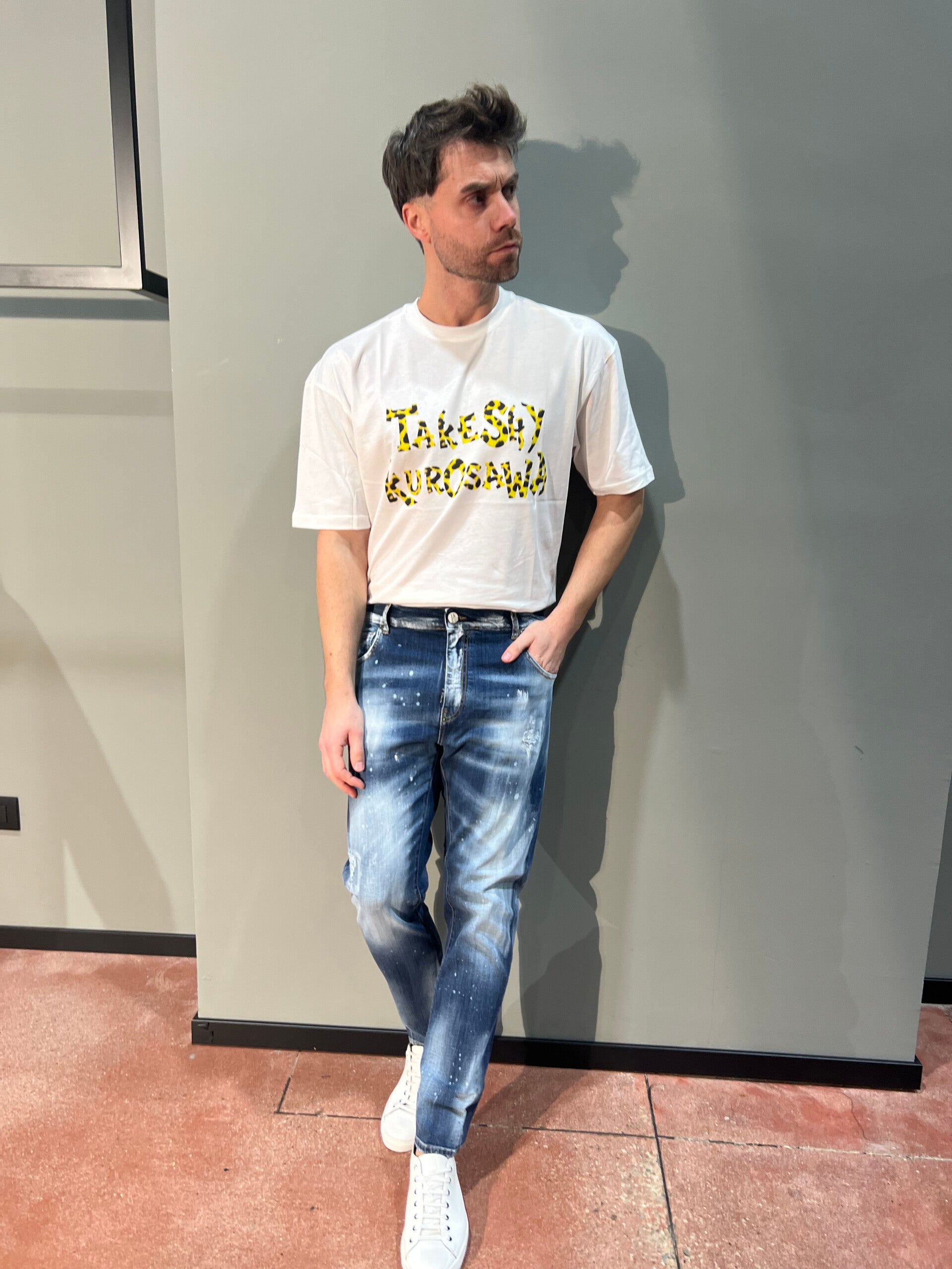 DENIM TORSION WASH DESTROY