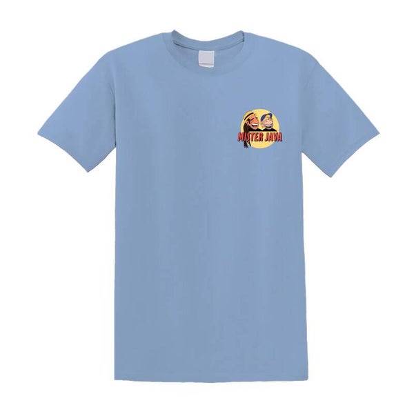 T-SHIRT BLEU « Tu sens la frite »