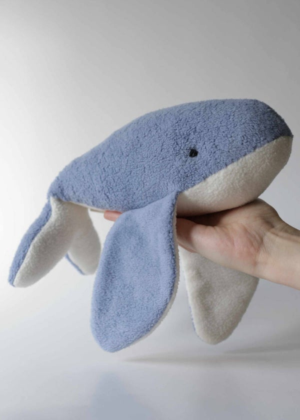 Whale Plush - PDF sewing pattern & tutorial