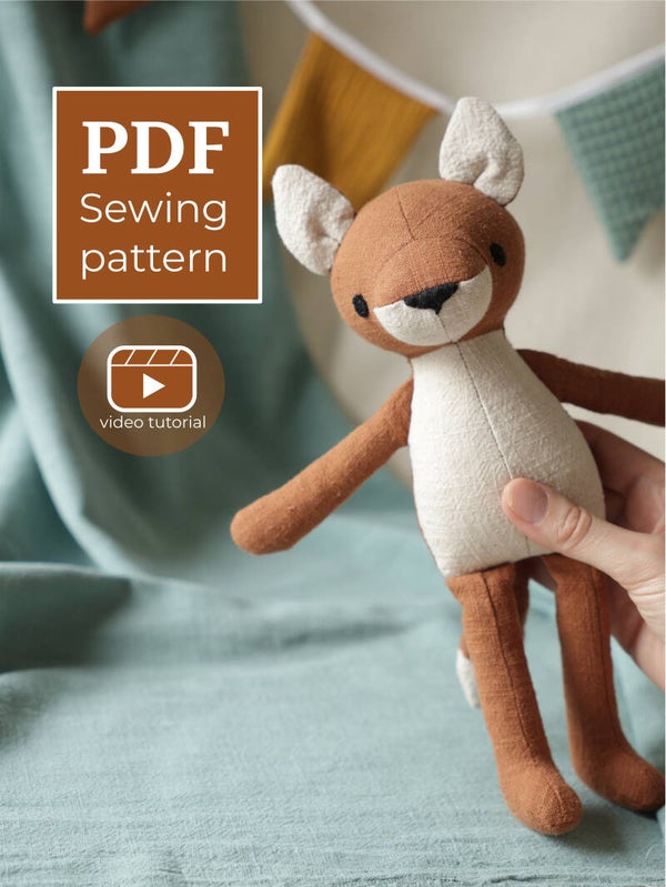 Little Ones: Fox - PDF Sewing Pattern & Tutorial