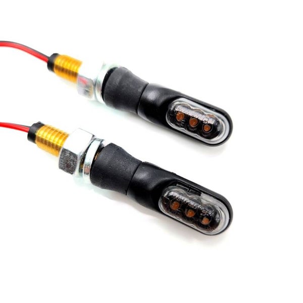 2x Mini LED Blinker, E-Nummer