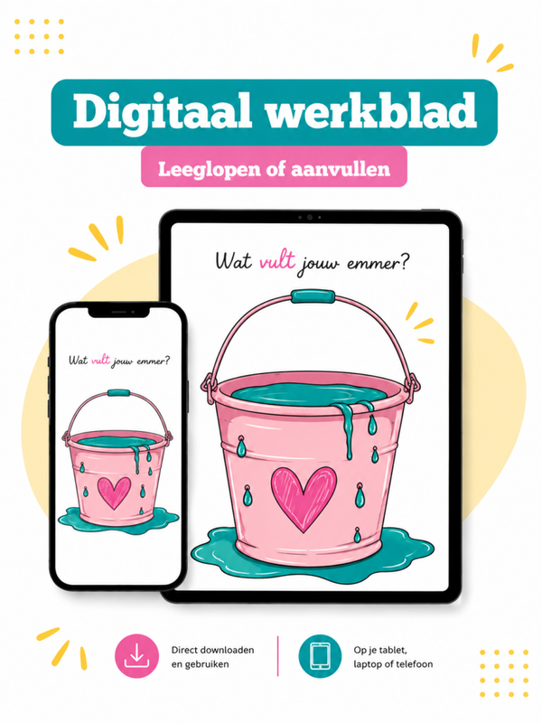 Leeglopen of aanvullen (digitaal werkblad)