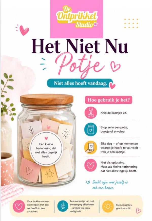 Niet nu potje (digitaal product)