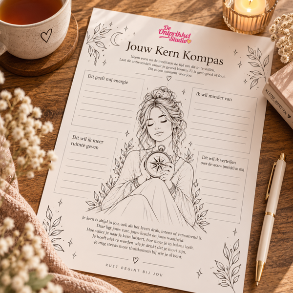 Aanvullend werkblad kern kompas