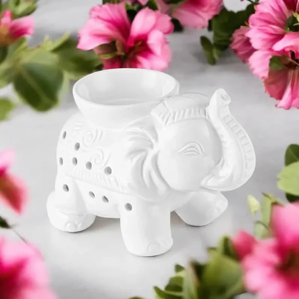 Chauffe Cire Tandor céramique blanche pour Fondants parfumés